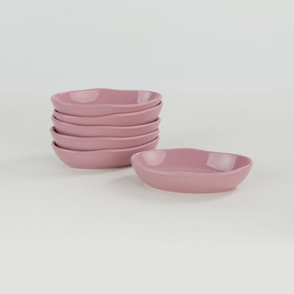 Violet Deniz Çerezlik/Sosluk 14 Cm 6 Adet | Keramika