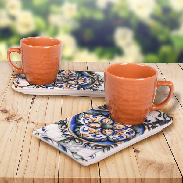 Ensemble de présentation de café espagnol pour 2 personnes - 18500 | Keramika