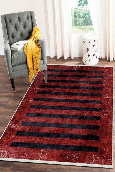 Birkilim Yıkanabilir Dekoratif Halı İpeksi Kaymaz Taban | MLN-IP-SD-250