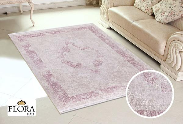 Flora Aysil Collection Halı | Pembe| F-1716A-Pink