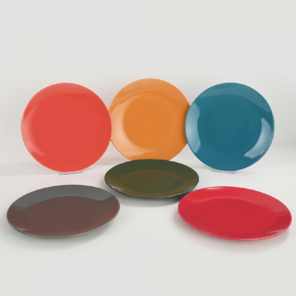 Rainbow Ege Servierteller 25 cm 6 Stück 113/617 | Keramik
