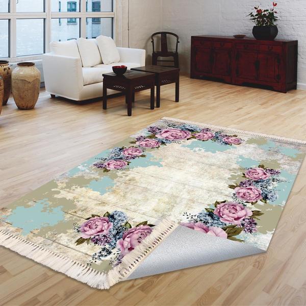 طقم سجاد بيرقيم 7 قطع قابل للغسيل