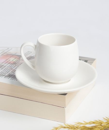 Porselen 6 Li Kahve Fincan Takimi