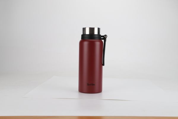024-01-KIRSCHFARBE EDELSTAHL THERMOS 950ML