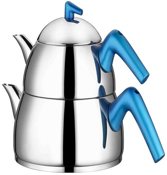 Taç Milena Midi Çaydanlık 2.6 Litre | Mavi | TAC-1110