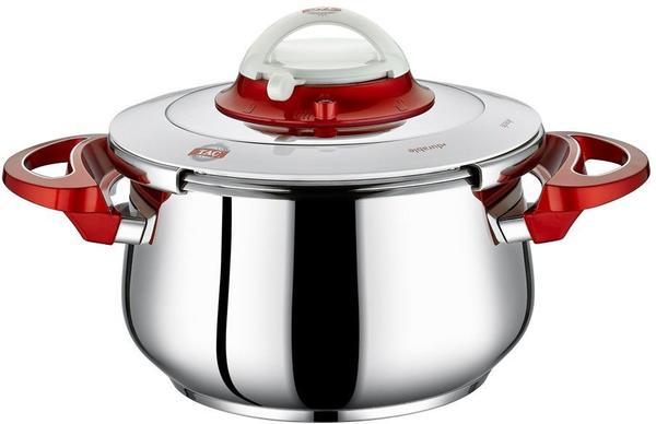 Taç 7 Litre Efsane Düdüklü Tencere | Kırmızı | İndüksiyon | TAC-1221