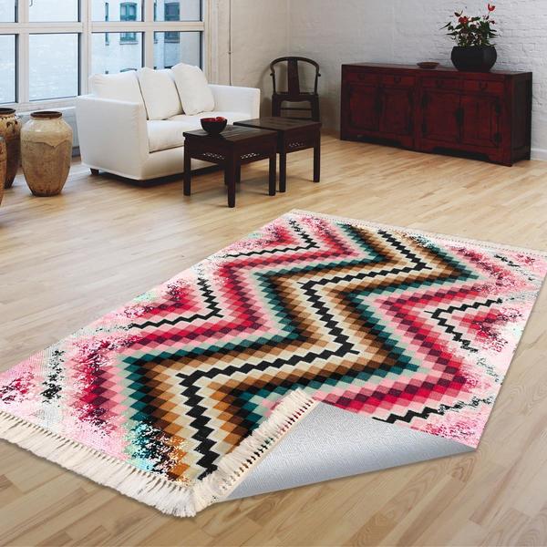 Milano Yıkanabilir Dekoratif Halı Kaymaz Taban | 8mm | MLN-DOT-HT114