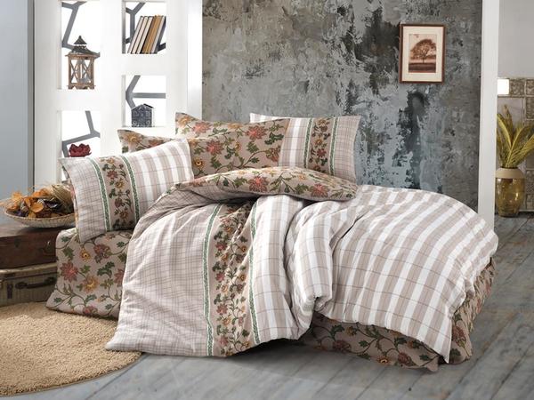 Destina Çift Kişilik Pike Takımı Kahve