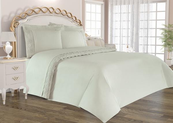 طقم غطاء لحاف مزدوج من بيليناي - بيديز مائي أخضر