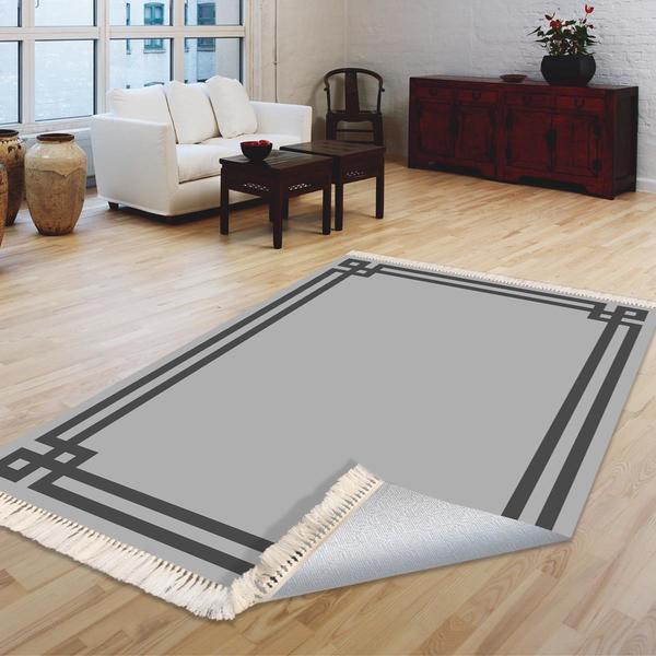 Milano Yıkanabilir Dekoratif Halı Kaymaz Taban | 8mm | MLN-DOT-HT433