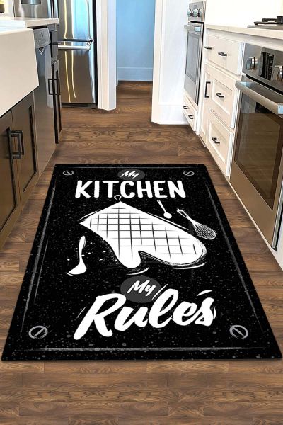 Birkilim Yıkanabilir Dekoratif Halı İpeksi Kaymaz Taban | MLN-IP-HM-551