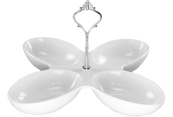 Dekonaz Servis Kasesi | 4'lü | Beyaz | Dg-5158