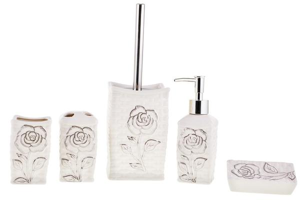 Almina 5'li | Porselen | WC Banyo Seti | Al-9485