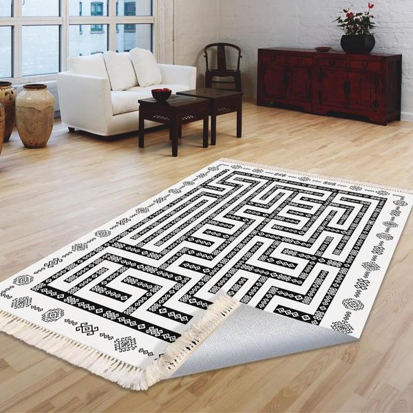 Milano Yıkanabilir Dekoratif Halı Kaymaz Taban | 8mm | MLN-HS527-1