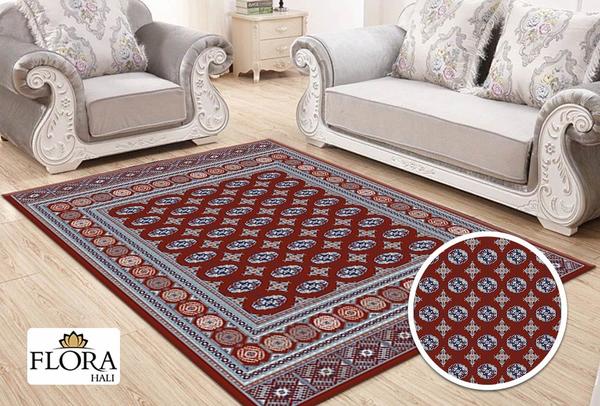 Flora Semerkand Collection Halı | Red | F-7403A-Red