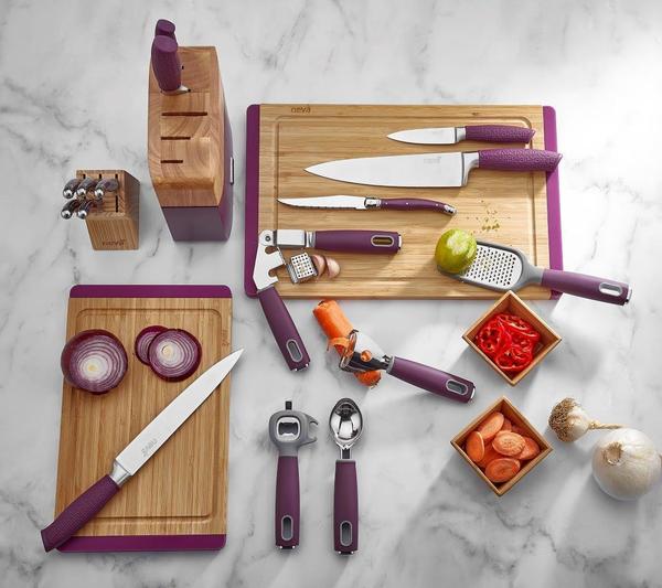 Neva Sweet 5'li Mutfak Gereçleri Seti | Mor | N2559
