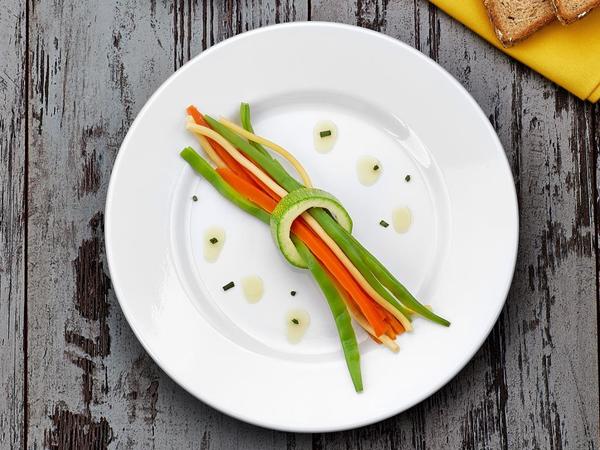 Assiette de service classique en mélamine 6 pièces 23cm