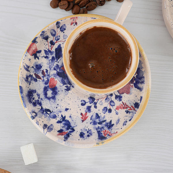 Mimoza Red Stapelbares Kaffeeset | Keramika