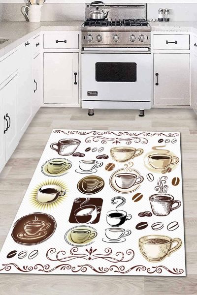 Birkilim Yıkanabilir İpeksi Kaymaz Taban Mutfak Halısı | MLN-IP-HY-1068