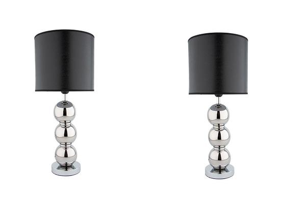 Bavary Gece Lambası | Gri | 2 Adet