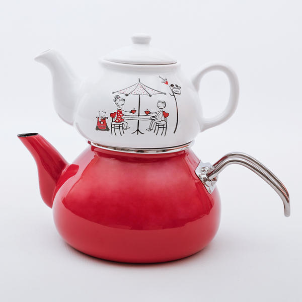 إبريق شاي فيري تيل 2 قطعة | كيراميكا