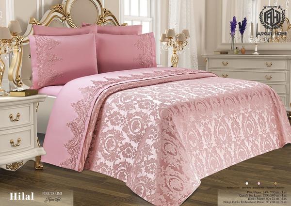 Arkur Home Collection Hilal Pike Takımı Pembe 6 Parça