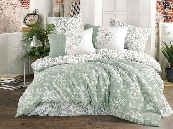 Almeda Çift Kişilik Pike Takımı Yeşil