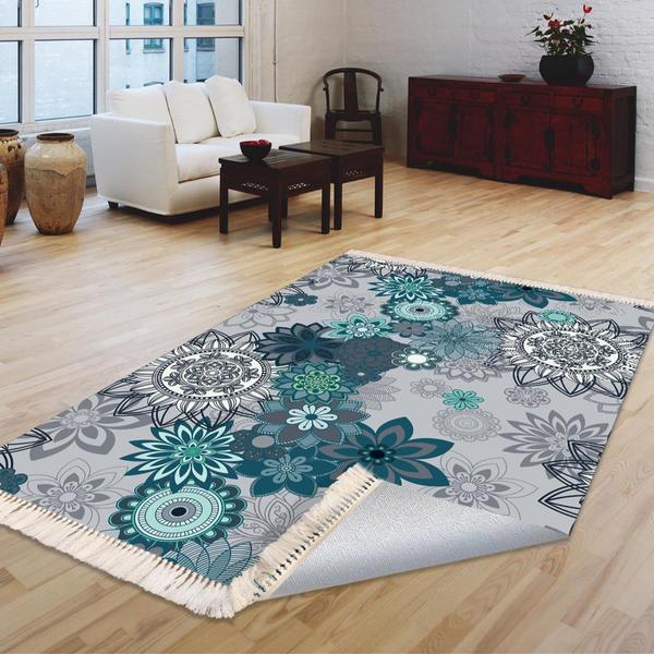 Milano Yıkanabilir Dekoratif Halı Kaymaz Taban | 8mm | MLN-HS488-1