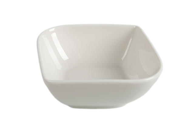 Almina | 6 Parça Porselen Kase Seti | Oval/Köşeli | Beyaz | Al-4403