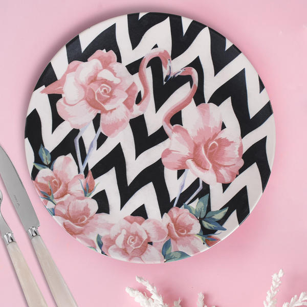 طبق تقديم فلامنجو 26 سم - 18310 | كيراميكا