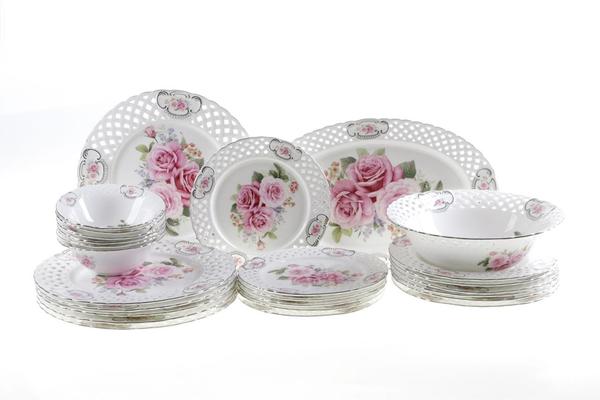 Duygu Aşkın 26 Parça Porselen Yemek Takımı | 6 Kişilik