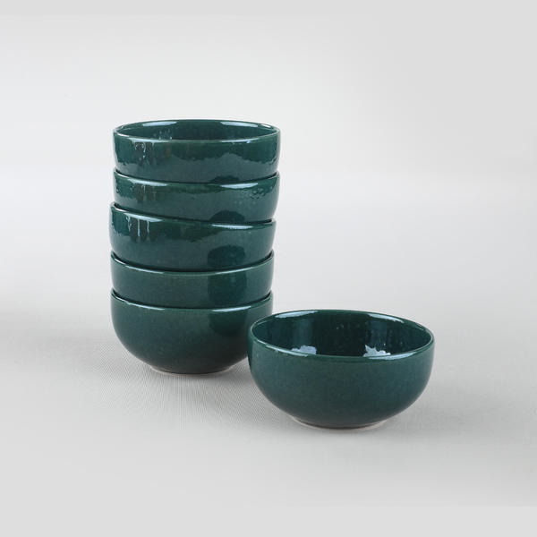 Lustre Blue Cloud Suppenschüssel 12 cm 6 Stück | Keramika