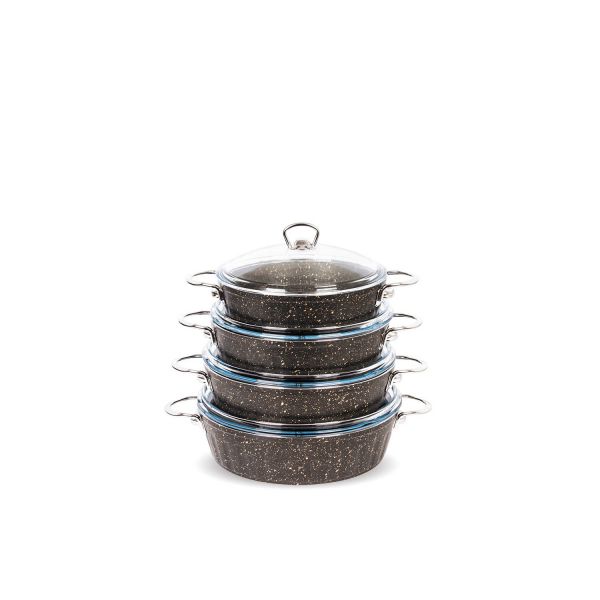 FMS | Granit Basık Eko Tencere Set