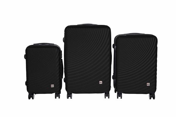 İmex 3 Parça Valiz Bavul Seyehat Seti | Siyah