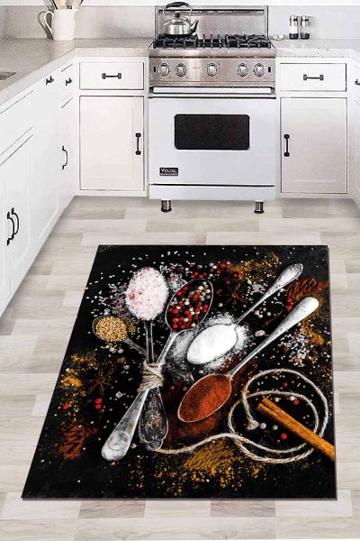 Birkilim Yıkanabilir İpeksi Kaymaz Taban Mutfak Halısı | MLN-IP-HT-687
