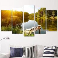 ön izleme: 5 Parça Tablo - Göl ve Rıhtım ön izleme: 5 Parça Tablo - Göl ve Rıhtım