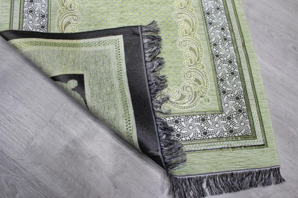 Çeyizdiyarı Ravza Dokuma Seccade Yeşil