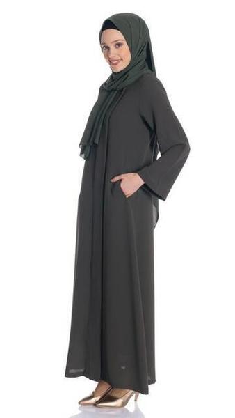 Beyza Bulut Dantelsiz Ferace Haki