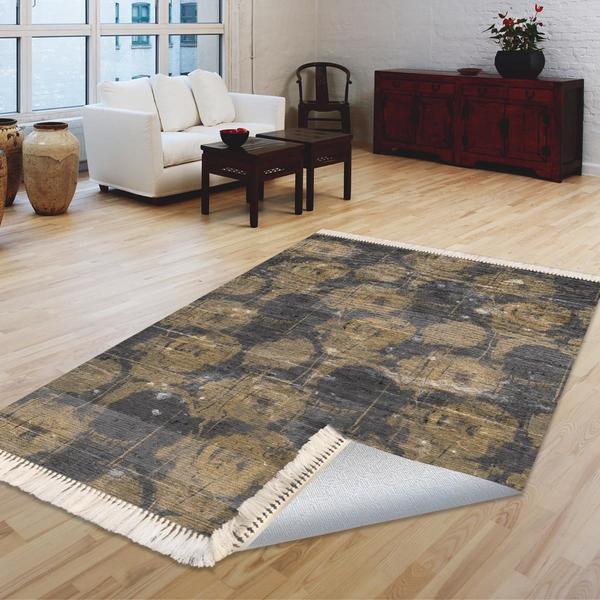 Milano Yıkanabilir Dekoratif Halı Kaymaz Taban | 8mm | MLN-DOT-HT226