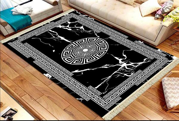 Roland 5'li Yıkanabilir Halı Seti | Siyah | roland-3189-black