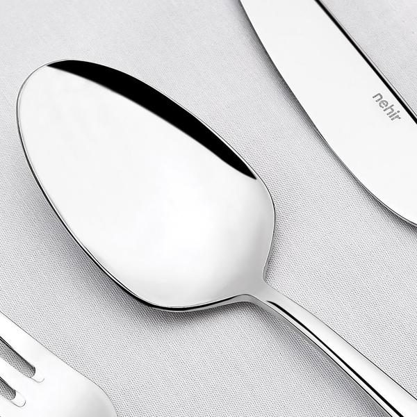 Deniz plain 72-piece cutlery set with box