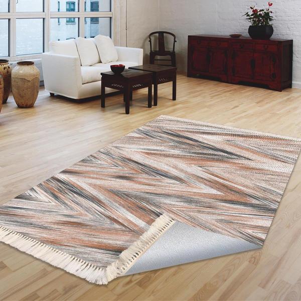 Milano Yıkanabilir Dekoratif Halı Kaymaz Taban | 8mm | MLN-HS355-1