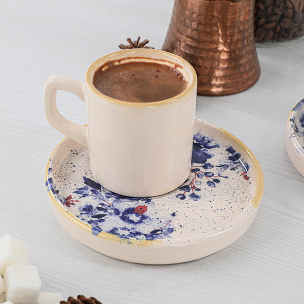 Mimoza Stackable Kahve Takımı | Keramika