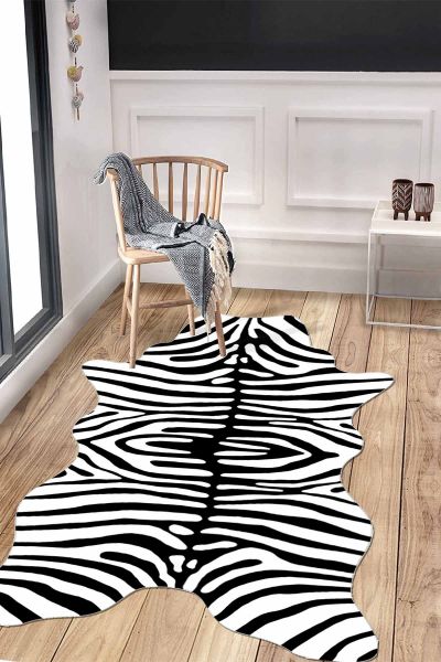 Birkilim Lazer Kesim Yıkanabilir İpeksi Kaymaz Taban Dekoratif Halı | MLN-IP-HT-1227