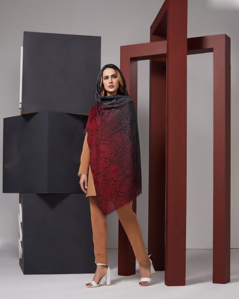 Dekonaz | Desenli Modern Tasarımlı Bayan Eşarp | DKNZ-313141