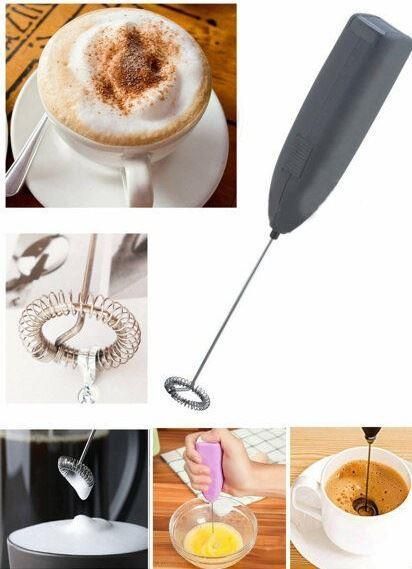 Mercan Pilli Mini Mixer Kahve Süt Köpürtücü Karıştırıcı