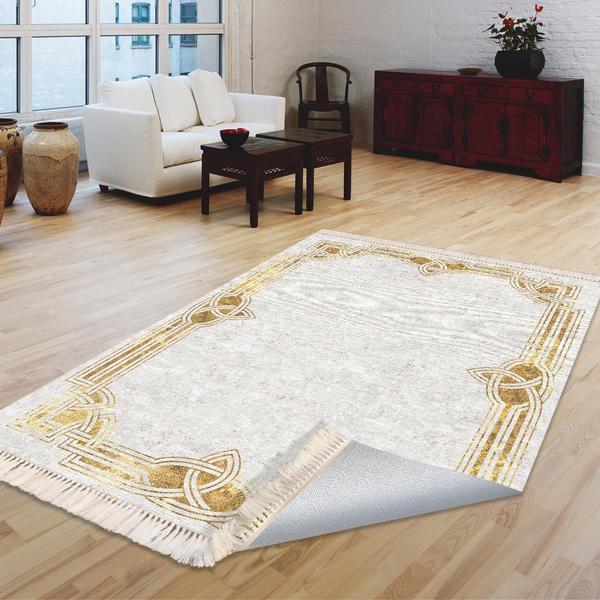 Milano Yıkanabilir Dekoratif Halı Kaymaz Taban | 8mm | MLN-DOT-HT235