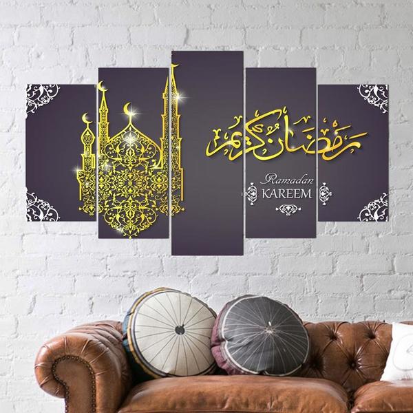 5 Parça Tablo - Mübarek Ramazan