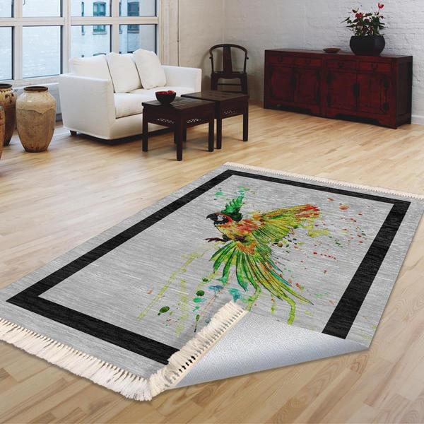 Milano Yıkanabilir Dekoratif Halı Kaymaz Taban | 8mm | MLN-HS253-1