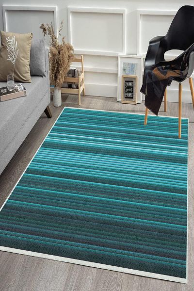 Birkilim Yıkanabilir Dekoratif Halı İpeksi Kaymaz Taban | MLN-IP-HS-392